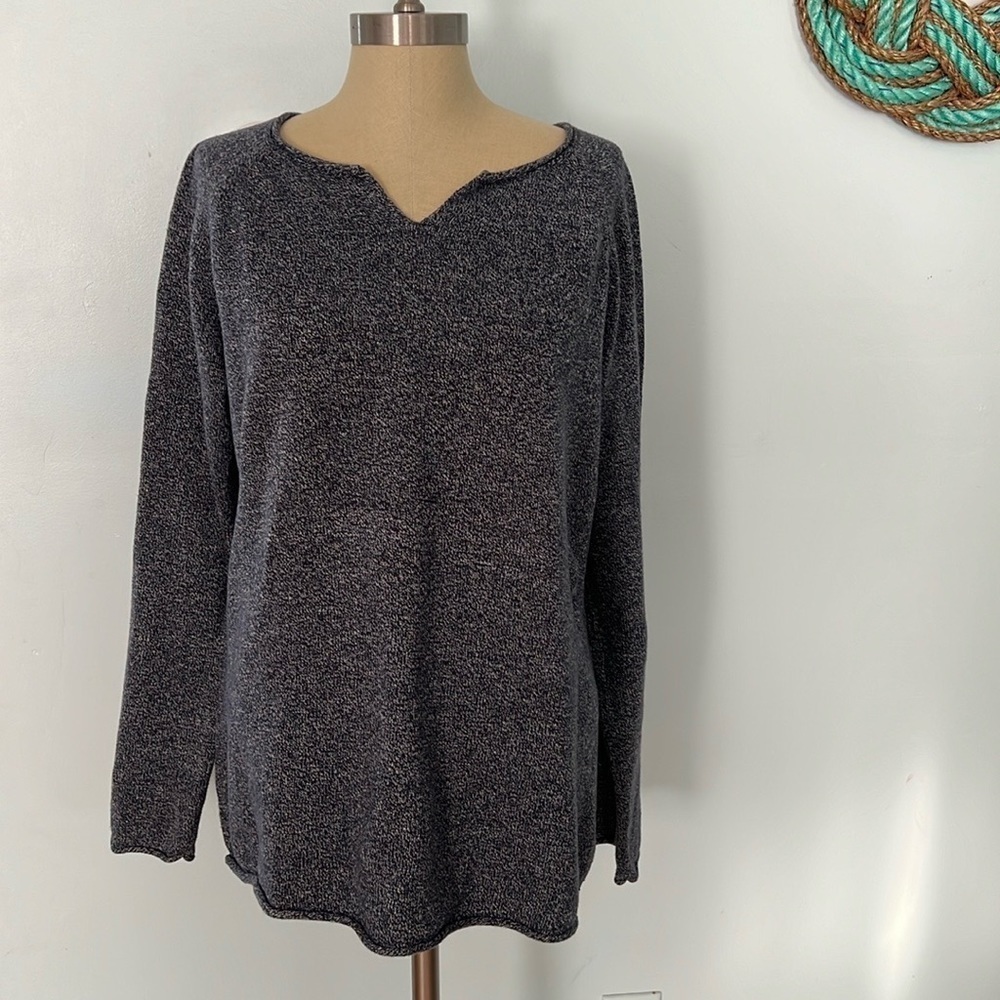 Eddie Bauer Women’s Cotton Knit Pullover Sweater size XL
